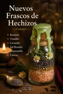 Nuevos Frascos de Hechizos