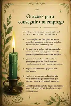 Orações para conseguir um emprego