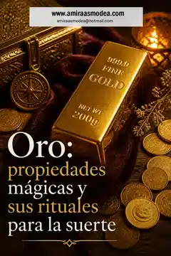 Oro: propiedades mágicas y sus rituales para la suerte