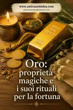 Oro: proprietà magiche e i suoi rituali per la fortuna