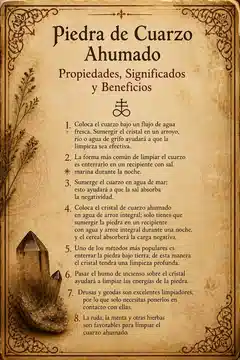 Piedra de Cuarzo Ahumado, Propiedades, Significados y Beneficios