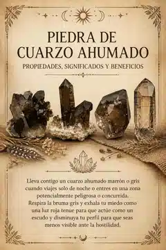 Piedra de Cuarzo Ahumado, Propiedades, Significados y Beneficios