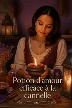 Potion d'amour efficace à la cannelle