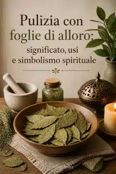 Pulizia con foglie di alloro: significato, usi e simbolismo spirituale