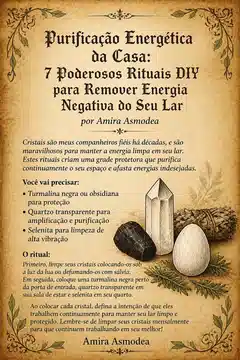 Purificação Energética da Casa: 7 Poderosos Rituais DIY para Remover Energia Negativa do Seu Lar Purificação Energética da Casa: 7 Poderosos Rituais DIY para Remover Energia Negativa do Seu Lar