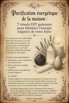 Purification énergétique de la maison : 7 rituels DIY puissants pour éliminer l'énergie négative de votre foyer Purification énergétique de la maison : 7 rituels DIY puissants pour éliminer l'énergie négative de votre foyer