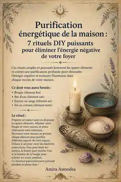 Purification énergétique de la maison : 7 rituels DIY puissants pour éliminer l'énergie négative de votre foyer Purification énergétique de la maison : 7 rituels DIY puissants pour éliminer l'énergie négative de votre foyer