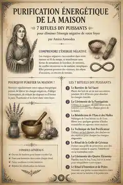 Purification énergétique de la maison : 7 rituels DIY puissants pour éliminer l'énergie négative de votre foyer Purification énergétique de la maison : 7 rituels DIY puissants pour éliminer l'énergie négative de votre foyer
