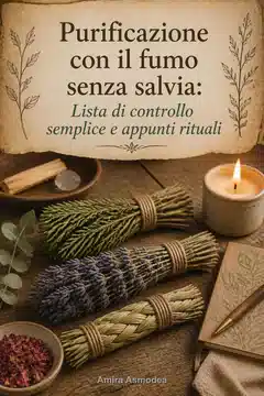 Purificazione con il fumo senza salvia: Lista di controllo semplice e appunti rituali