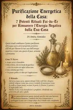 Purificazione Energetica della Casa: 7 Potenti Rituali Fai-da-Te per Rimuovere l'Energia Negativa dalla Tua Casa Purificazione Energetica della Casa: 7 Potenti Rituali Fai-da-Te per Rimuovere l'Energia Negativa dalla Tua Casa