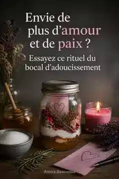 Comment utiliser un bocal d'adoucissement pour attirer l'amour et l'harmonie