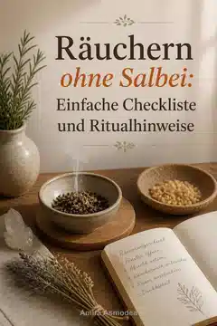 Räuchern ohne Salbei: Einfache Checkliste und Ritualhinweise