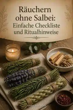Räuchern ohne Salbei: Einfache Checkliste und Ritualhinweise
