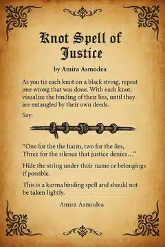 Real Karma Spells That Actually Work: A Guide to Justice, Energy, and Spiritual Retribution