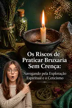 Os Riscos de Praticar Bruxaria Sem Crença: Navegando pela Exploração Espiritual e o Ceticismo
