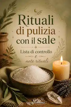 Rituali di pulizia con il sale: Lista di controllo semplice e note rituali