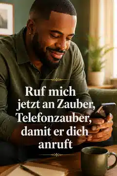 Ruf mich jetzt an Zauber, Telefonzauber, damit er dich anruft