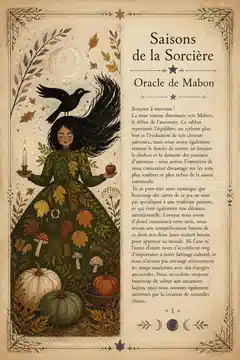 Saisons de la Sorcière - Oracle de Mabon