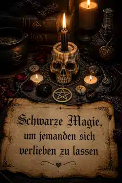 Spell Schwarze Magie, um jemanden sich verlieben zu lassen
