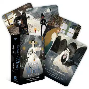 Estaciones de la Bruja – Oráculo Imbolc: (44 Cartas Doradas y Guía Completa a Todo Color de 112 Páginas)