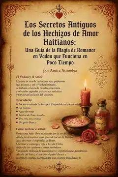 Los Secretos Antiguos de los Hechizos de Amor Haitianos: Una Guía de la Magia de Romance en Vodou que Funciona en Poco Tiempo