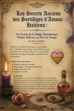 Les Secrets Anciens des Sortilèges d'Amour Haïtiens : Un Guide de la Magie Romantique Vodou Efficace en Peu de Temps