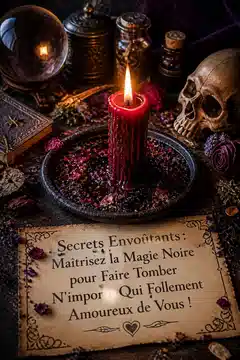 Secrets Envoûtants : Maîtrisez la Magie Noire pour Faire Tomber N'importe Qui Follement Amoureux de Vous !