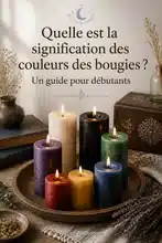 Quelle est la signification des couleurs des bougies ? Un guide pour débutants