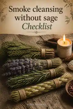 Smoke cleansing without sage: Simple Checklist and Ritual Notes