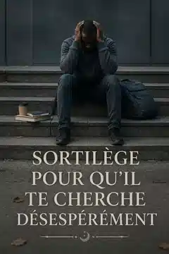Sortilège pour qu'il te cherche désespérément
