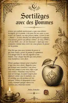 Sortilèges avec des Pommes