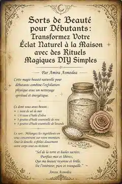 Sorts de Beauté pour Débutants : Transformez Votre Éclat Naturel à la Maison avec des Rituels Magiques DIY Simples Sorts de Beauté pour Débutants : Transformez Votre Éclat Naturel à la Maison avec des Rituels Magiques DIY Simples