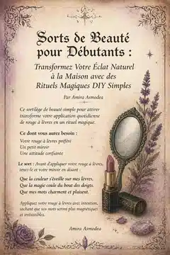 Sorts de Beauté pour Débutants : Transformez Votre Éclat Naturel à la Maison avec des Rituels Magiques DIY Simples Sorts de Beauté pour Débutants : Transformez Votre Éclat Naturel à la Maison avec des Rituels Magiques DIY Simples