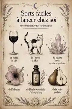 Sorts faciles à lancer chez soi par @thethtiftywitch sur Instagram