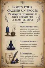 Sorts pour gagner un procès. Pratiques spirituelles pour réussir sur le plan juridique