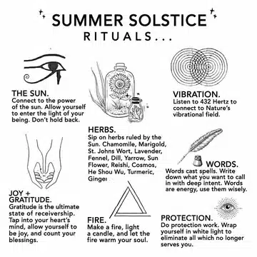 Sommer-Sonnenwende-Rituale