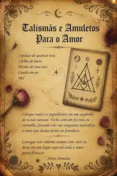 Talismãs e Amuletos Para o Amor