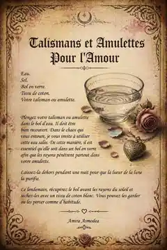 Talismans et Amulettes Pour l'Amour