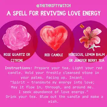 Top Easy Spells to Cast at Home from @thethtiftywitch on Instagram