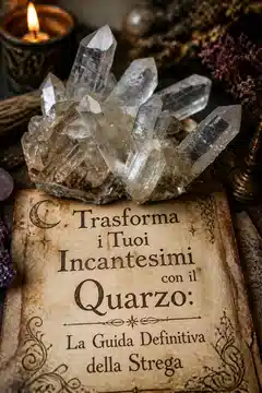 Transform Your Spells with Quartz: The Ultimate Witch's Guide Trasforma i Tuoi Incantesimi con il Quarzo: La Guida Definitiva della Strega