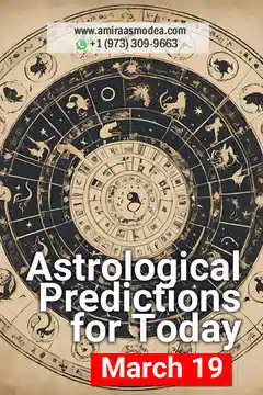 ¡Revelando Tu Signo Zodiacal: Revelaciones Astrológicas para Hoy 19 de Marzo!
