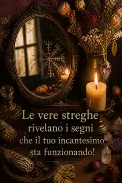 Le vere streghe rivelano i segni che il tuo incantesimo sta funzionando!