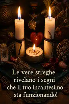 Le vere streghe rivelano i segni che il tuo incantesimo sta funzionando!
