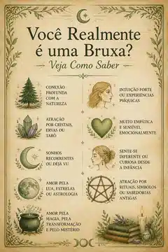 Você Realmente é uma Bruxa? Veja Como Saber