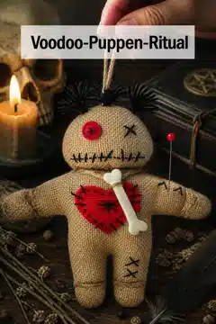 Voodoo-Puppen-Ritual
