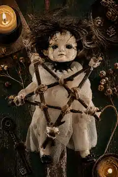 Voodoo-Puppen-Ritual
