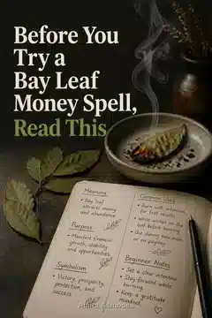 How to Manifest Abundance with a Bay Leaf Money Spell