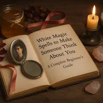 White Magic Spells to Make Someone Think About You: A Complete Beginner's Guide by Amira Asmodea