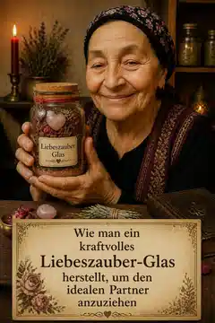Wie man ein kraftvolles Liebeszauber-Glas herstellt, um den idealen Partner anzuziehen