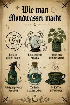 Wie man Mondwasser macht